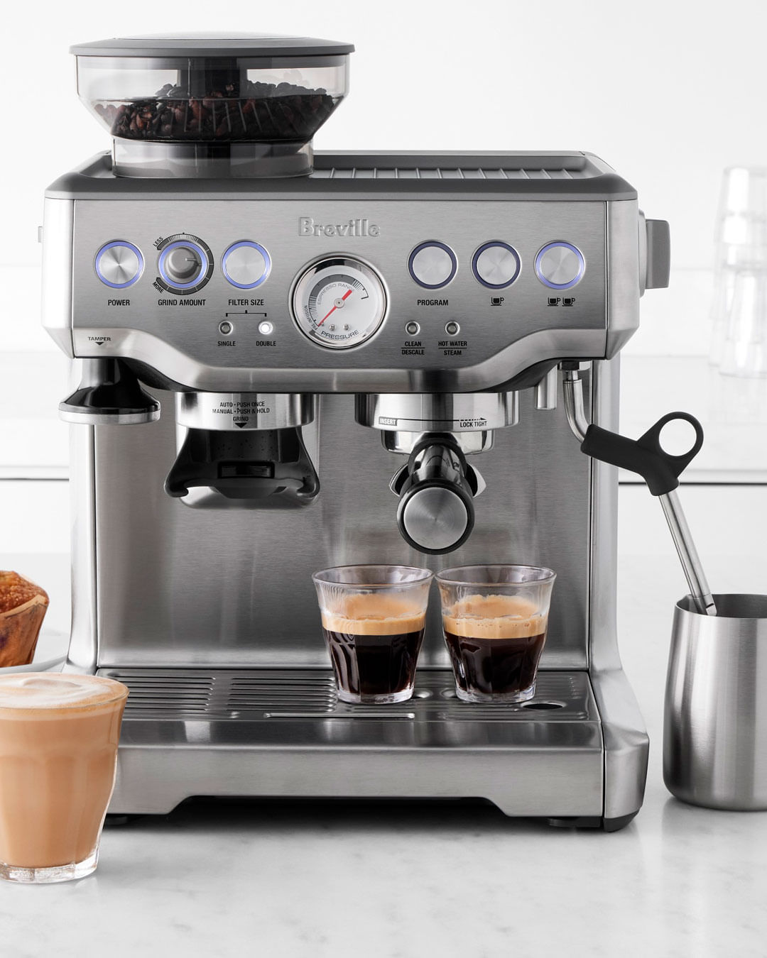 cafeteira express pro com moedor 2l 110v tramontina by breville